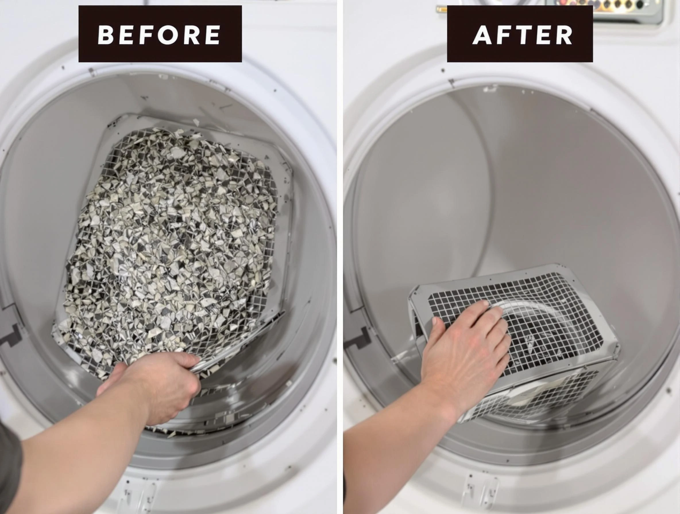 Professional lint trap cleaning by Menifee Dryer Vent Cleaning in Menifee