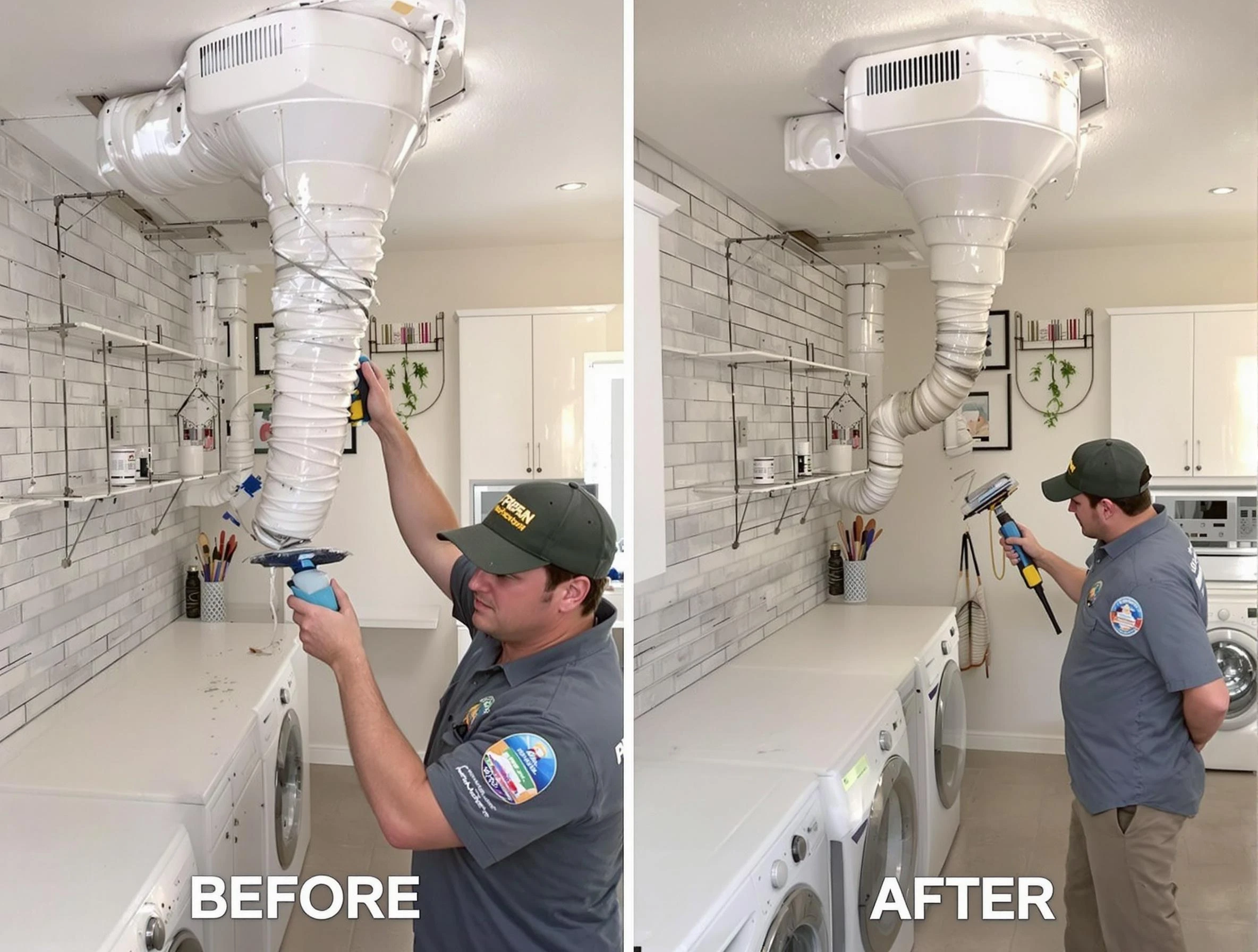 Professional dryer exhaust vent cleaning by Menifee Dryer Vent Cleaning in Menifee
