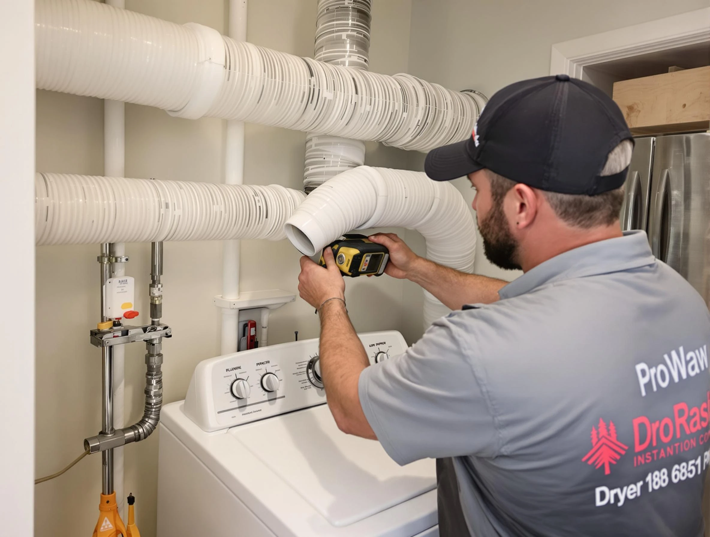 Professional dryer vent hose installation by Menifee Dryer Vent Cleaning in Menifee