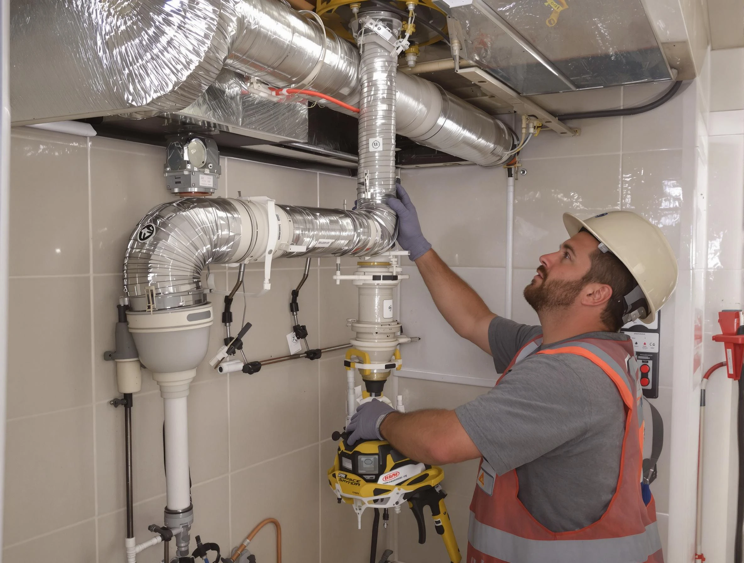 Menifee Dryer Vent Cleaning expert performing professional dryer vent repair and installation in Menifee