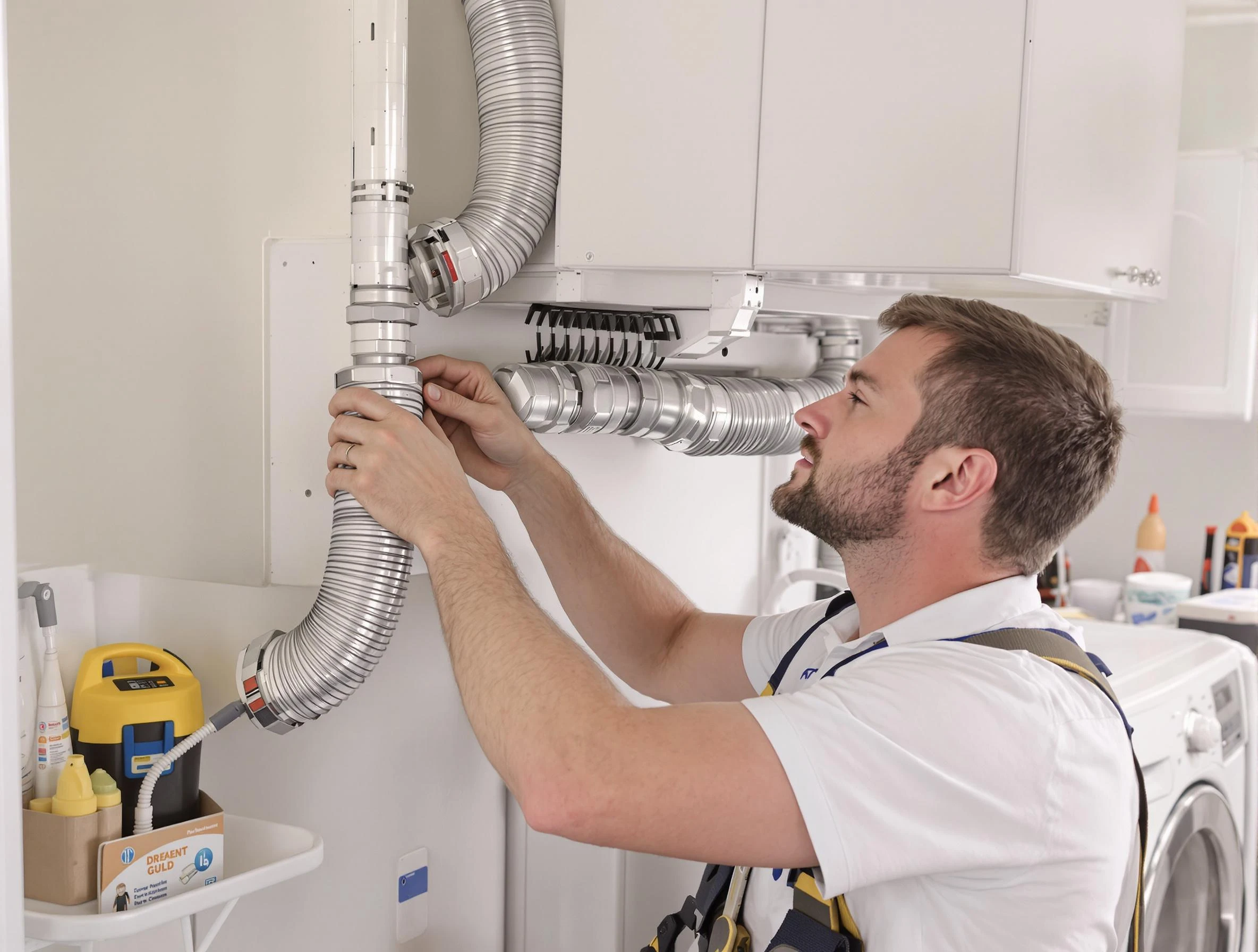 Professional dryer vent repair and installation by Menifee Dryer Vent Cleaning in Menifee